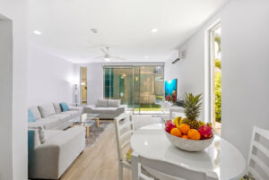 Sophie’s Loft modern two-level furnished loft for sale in Cozumel, Mexico